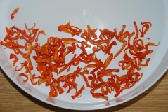 Sušená habanero paprička