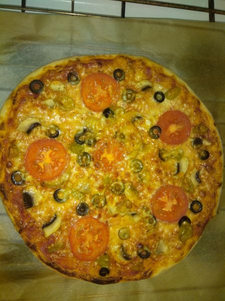 Pizza s chilli