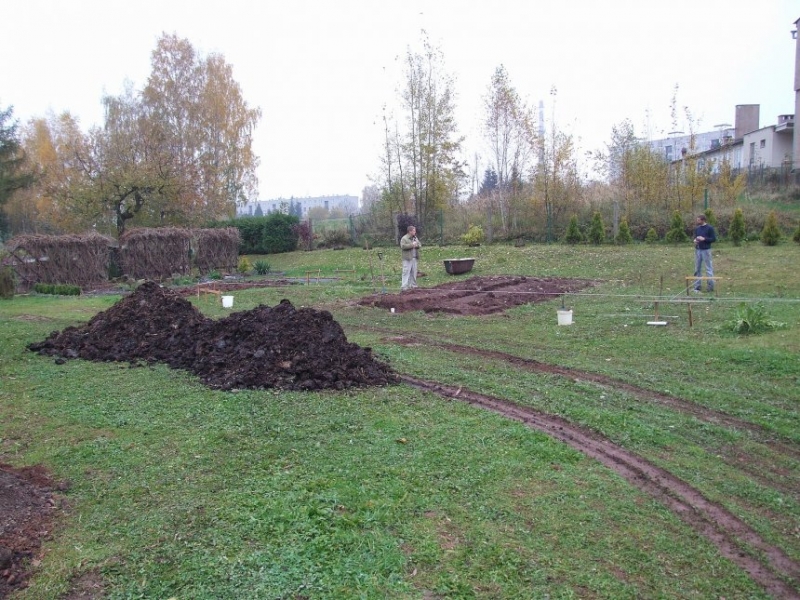 stavba skleníku